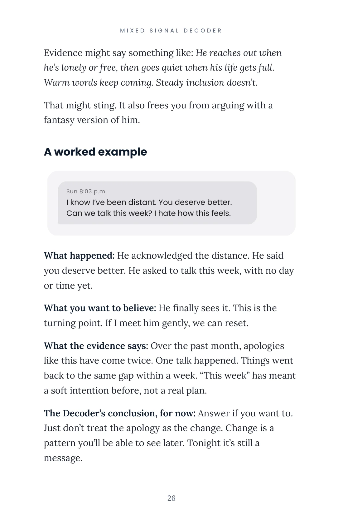 Page 26 of Mixed Signal Decoder: a worked example